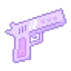 Стикер 46 pixel pink&violet