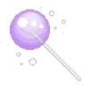 Стикер 54 pixel pink&violet