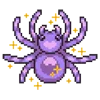 Стикер 53 pixel pink&violet