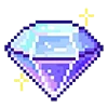 Стикер 42 pixel pink&violet