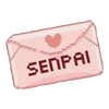 Стикер 12 pixel pink&violet