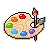 Стикер 27 Pixel Random