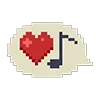 Стикер 34 Pixel Random