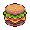 Стикер 16 Pixel Random