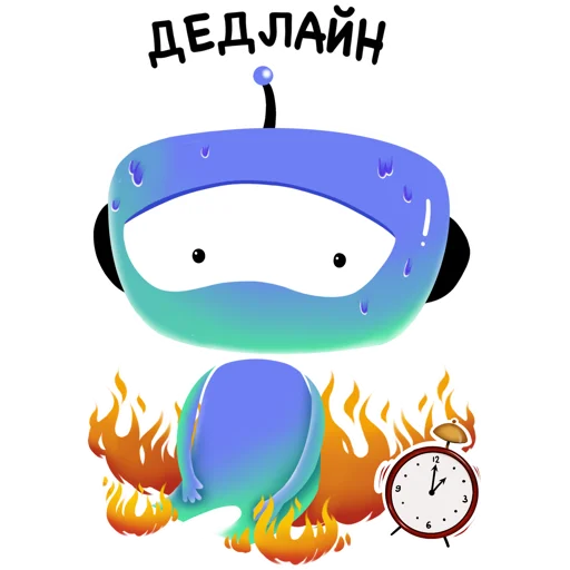 😕 Стикер «Pixel» для Telegram