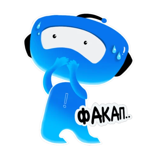 😳 Стикер «Pixel» для Telegram