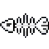 Стикер 50 чб pixel #forgirls #pixel #color