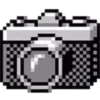 Стикер 46 чб pixel #forgirls #pixel #color