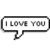 Стикер 18 чб pixel #forgirls #pixel #color