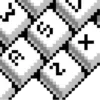 Стикер 10 чб pixel #forgirls #pixel #color