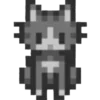 Стикер 3 чб pixel #forgirls #pixel #color