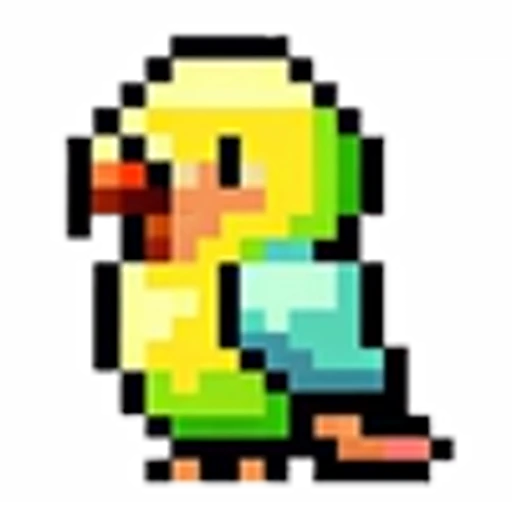 🦜 Эмодзи «Pixel Animals Set» для Telegram
