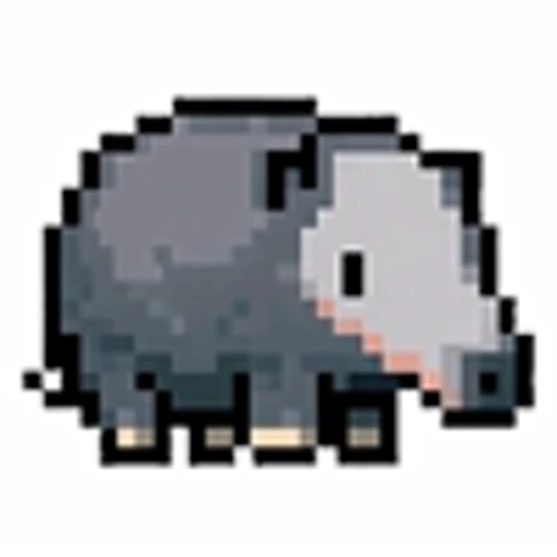 👣 Эмодзи «Pixel Animals Set» для Telegram