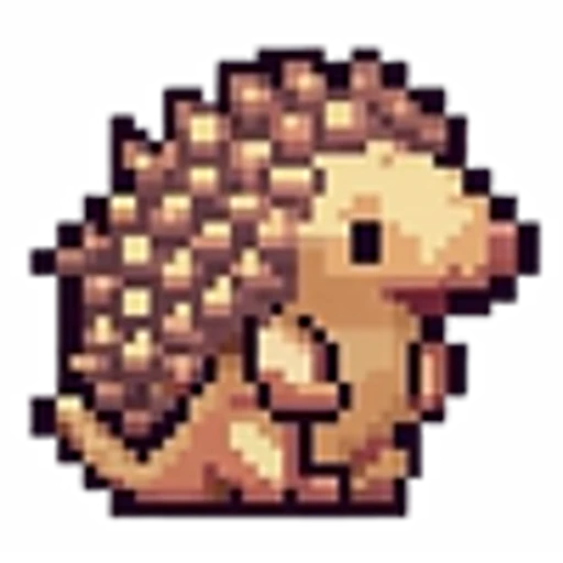 🦔 Эмодзи «Pixel Animals Set» для Telegram
