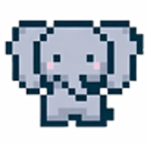 🐘 Эмодзи «Pixel Animals Set» для Telegram