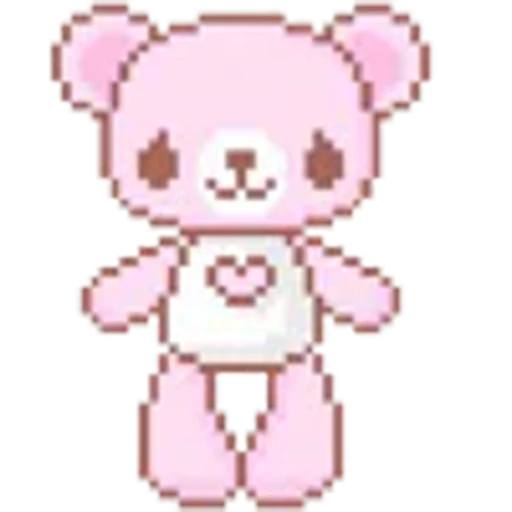 🐻 Эмодзи «Pixel Art» для Telegram