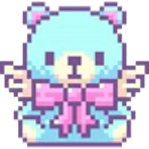 🐻‍❄️ Эмодзи «Pixel Art» для Telegram