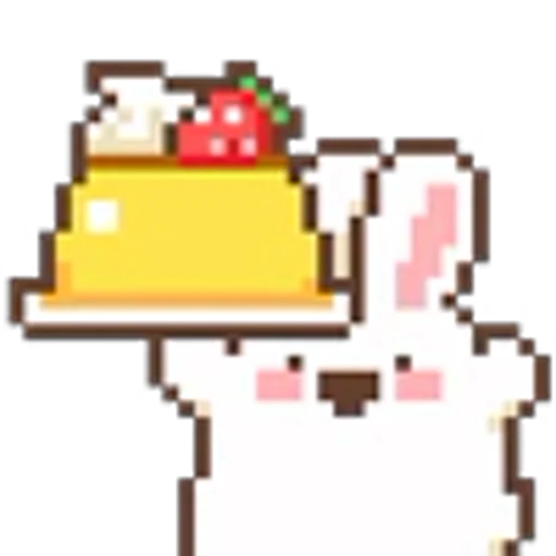 🍓 Эмодзи «Pixelated Bun» для Telegram