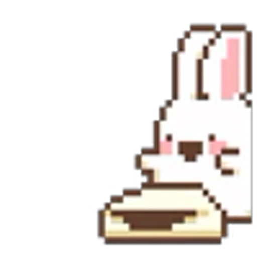 🐰 Эмодзи «Pixelated Bun» для Telegram