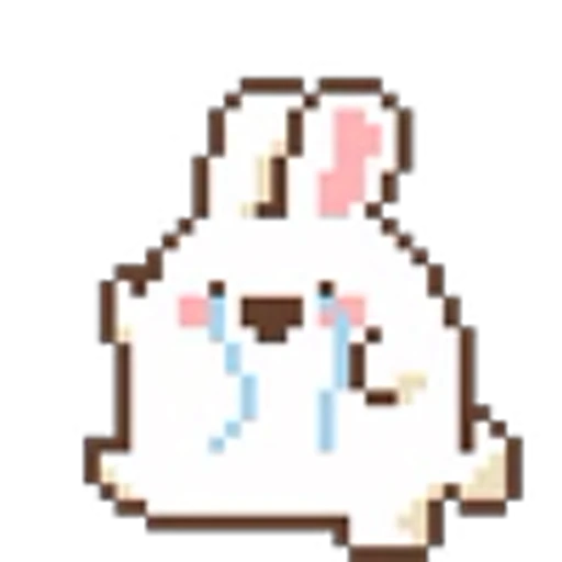 😭 Эмодзи «Pixelated Bun» для Telegram