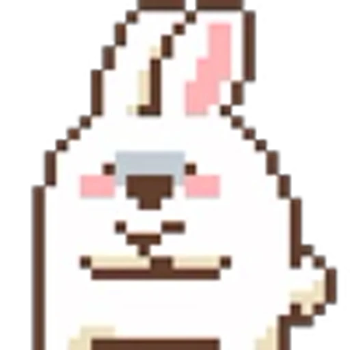 😨 Эмодзи «Pixelated Bun» для Telegram