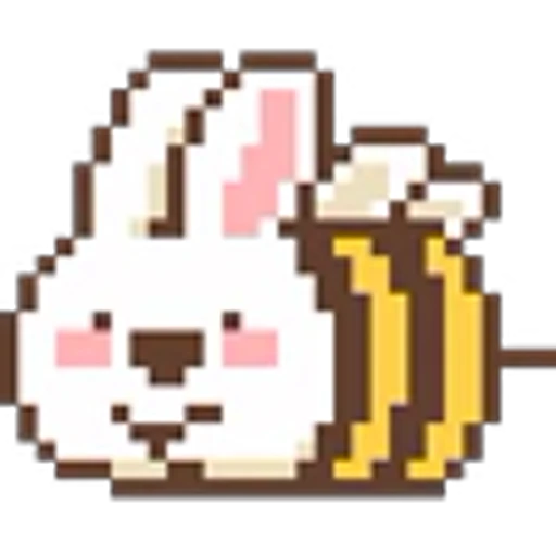 🐝 Эмодзи «Pixelated Bun» для Telegram