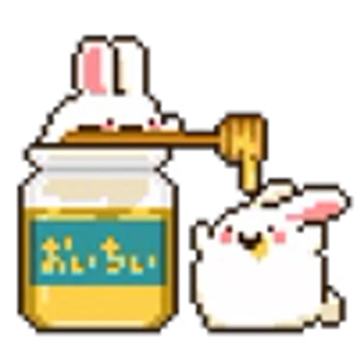 🍯 Эмодзи «Pixelated Bun» для Telegram