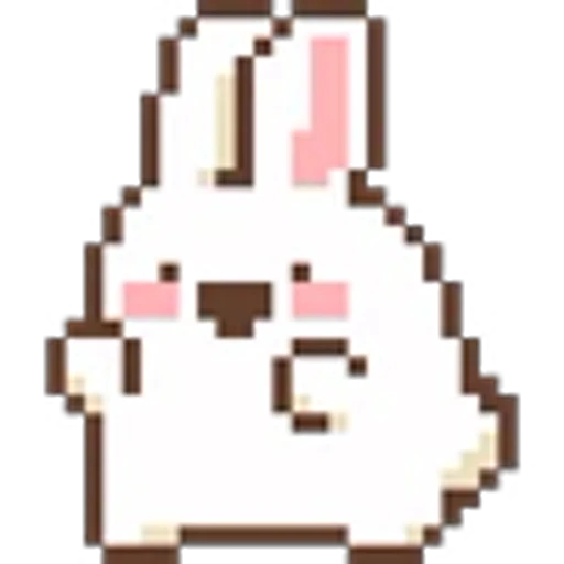 🕺 Эмодзи «Pixelated Bun» для Telegram