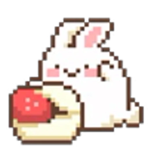 🐰 Эмодзи «Pixelated Bun» для Telegram