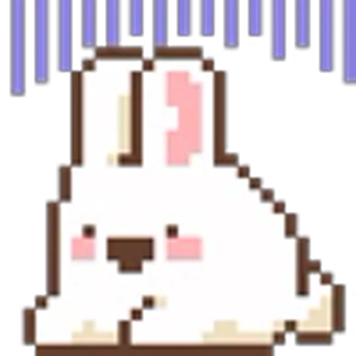 🙁 Эмодзи «Pixelated Bun» для Telegram