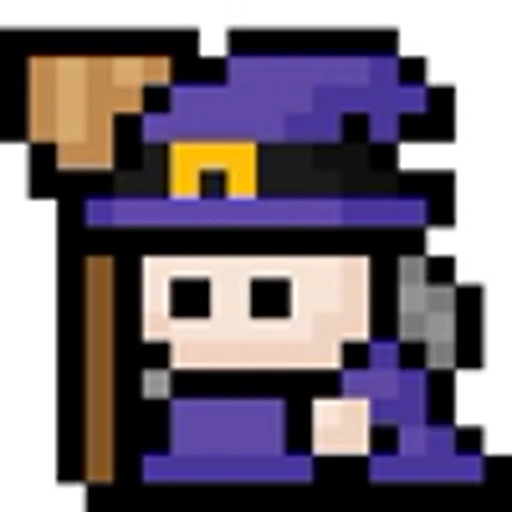 🧙‍♀️ Эмодзи «Pixel Halloween» для Telegram