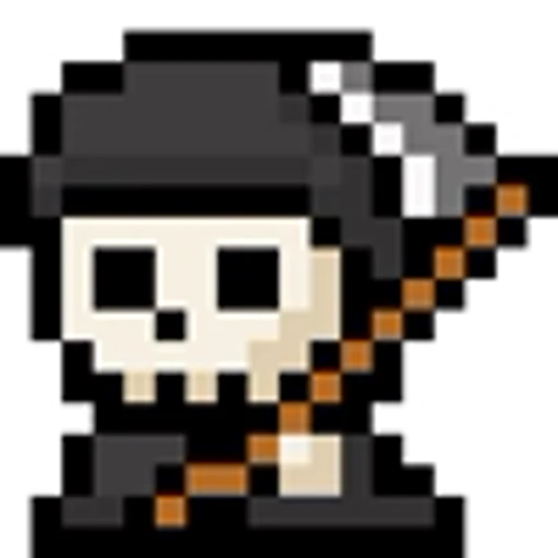 💀 Эмодзи «Pixel Halloween» для Telegram