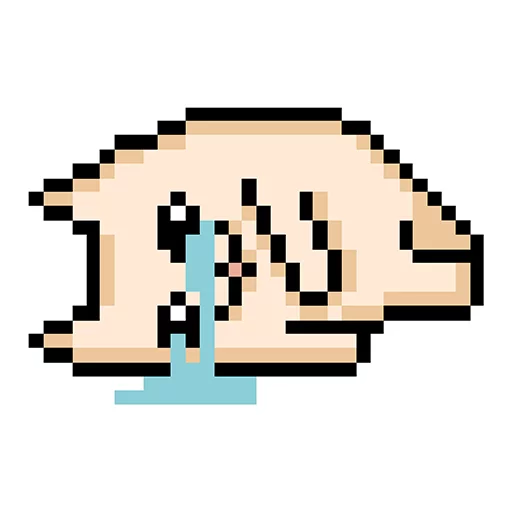 Стикерпак Pixel cat для Telegram