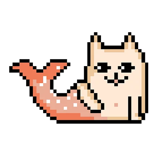 😊 Стикер «Pixel cat» для Telegram