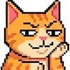 Стикер 6 Pixel Cat