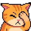 Стикер 11 Pixel Cat