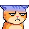 Стикер 16 Pixel Cat