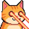 Стикер 17 Pixel Cat