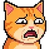 Стикер 8 Pixel Cat
