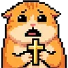 Стикер 37 Pixel Cat