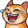Стикер 20 Pixel Cat