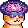 Стикер 10 Pixel Cat