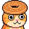 Стикер 46 Pixel Cat