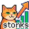 Стикер 55 Pixel Cat