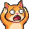 Стикер 31 Pixel Cat