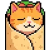 Стикер 49 Pixel Cat
