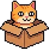 Стикер 53 Pixel Cat