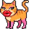 Стикер 24 Pixel Cat