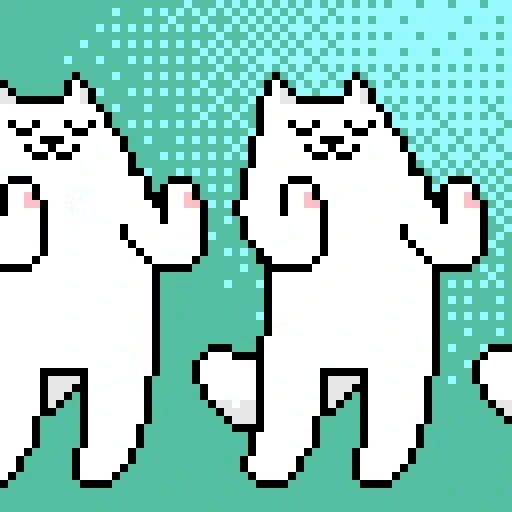 💃 Стикер «Pixel Cat» для Telegram