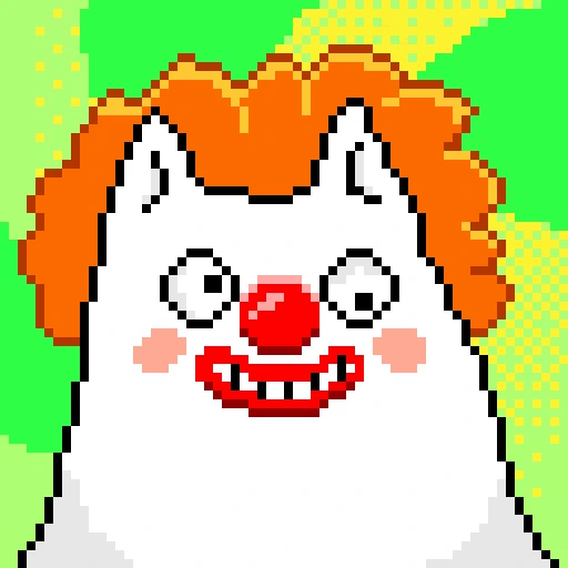 🤡 Стикер «Pixel Cat» для Telegram